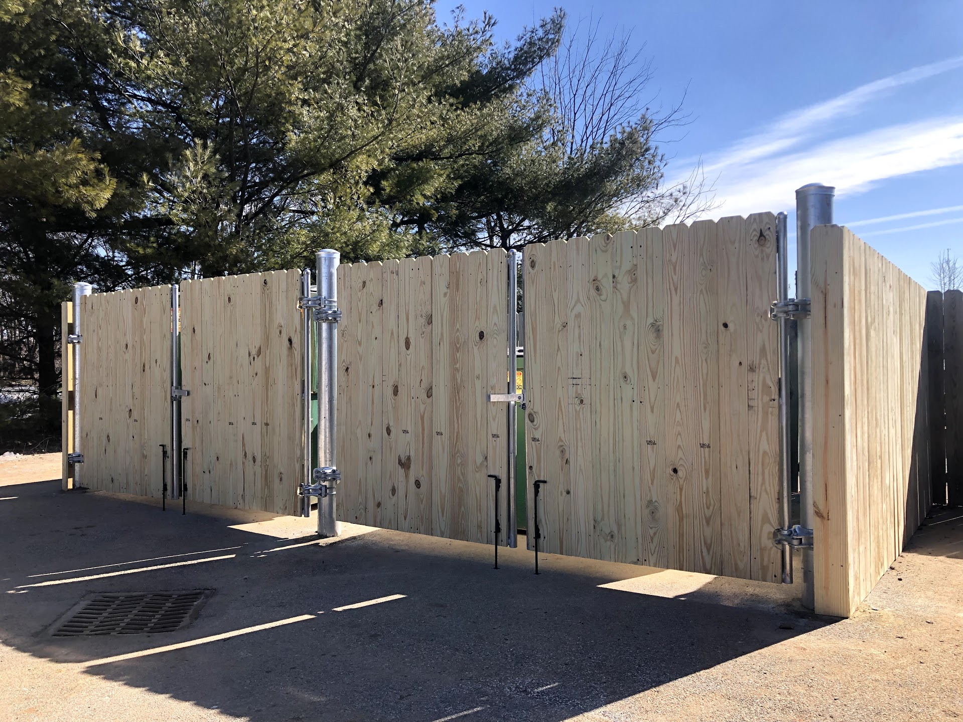 commercial trash enclosure