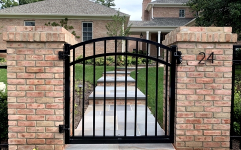 custom metal residential gate
