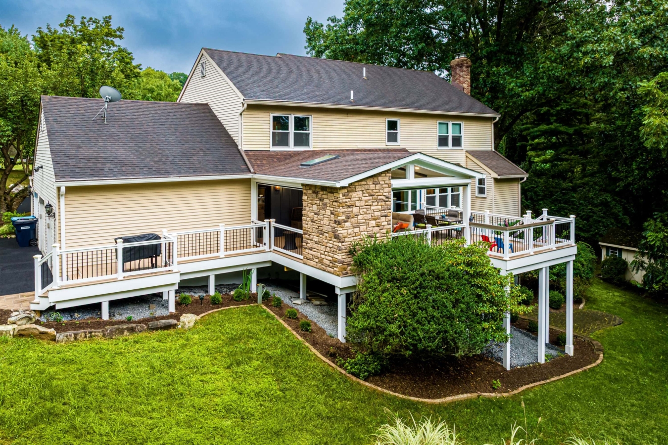 Window Speed Decks Highly Customized Deck With Gravity Window and Skylights - Downingtown ...