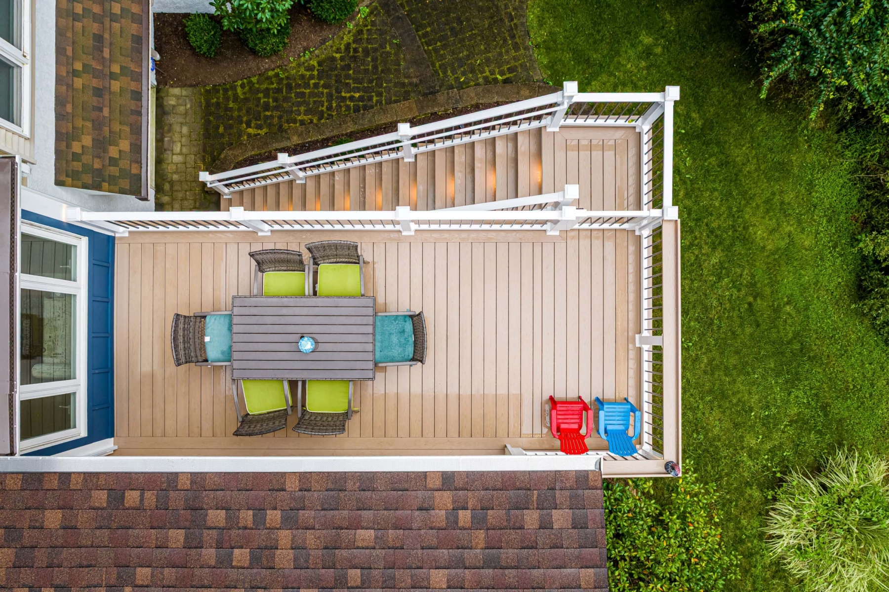Window Speed Decks Highly Customized Deck With Gravity Window and Skylights - Downingtown ...