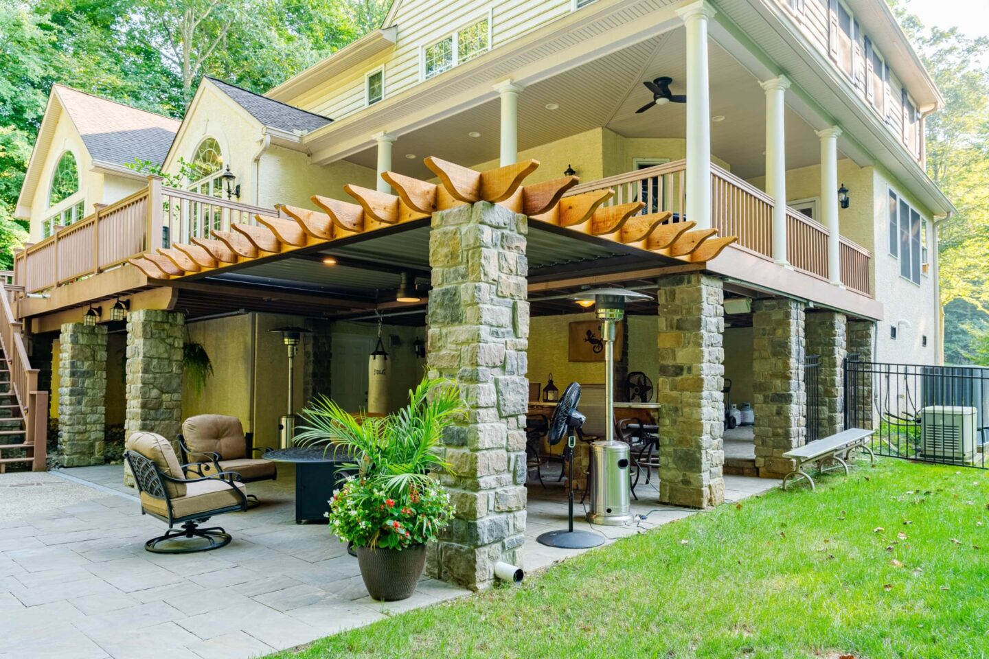Natural Pergola Cover